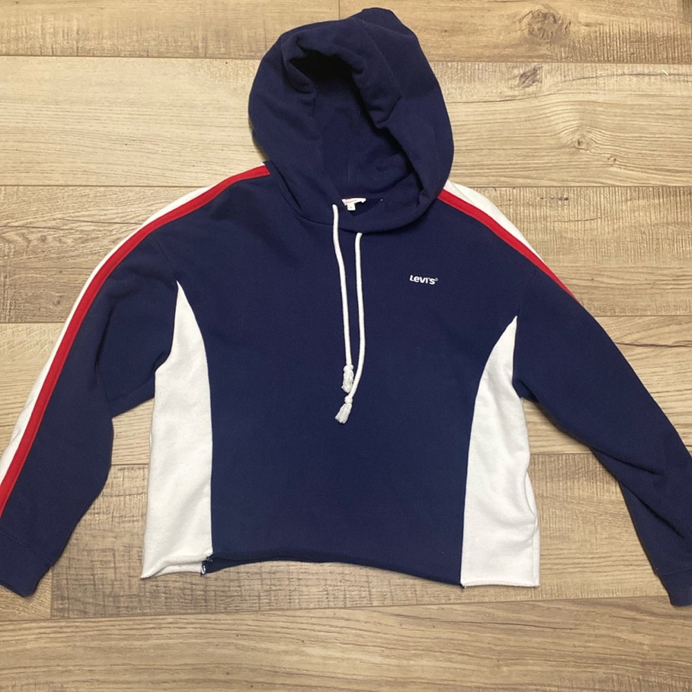 Levi old school cropped hoodie